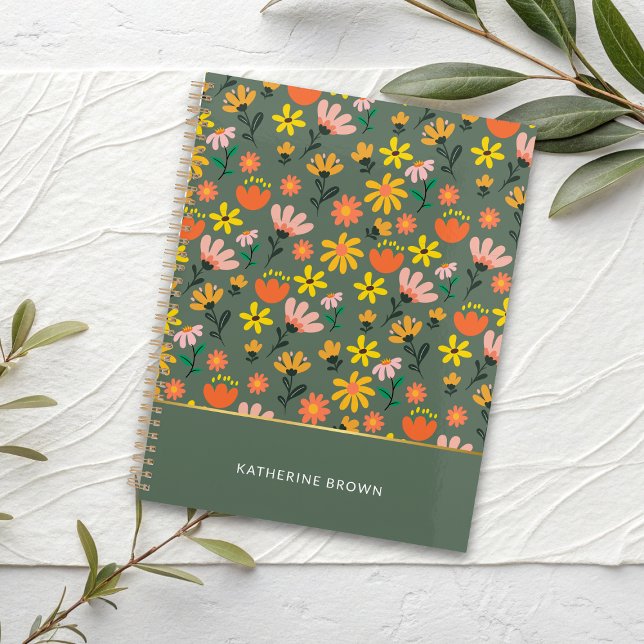 Agenda Sage Green cool Funky Girly Trendy (Subido por el creador)