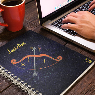 Agenda Sagittarius Zodiac l Galaxy Sky Star Calendar