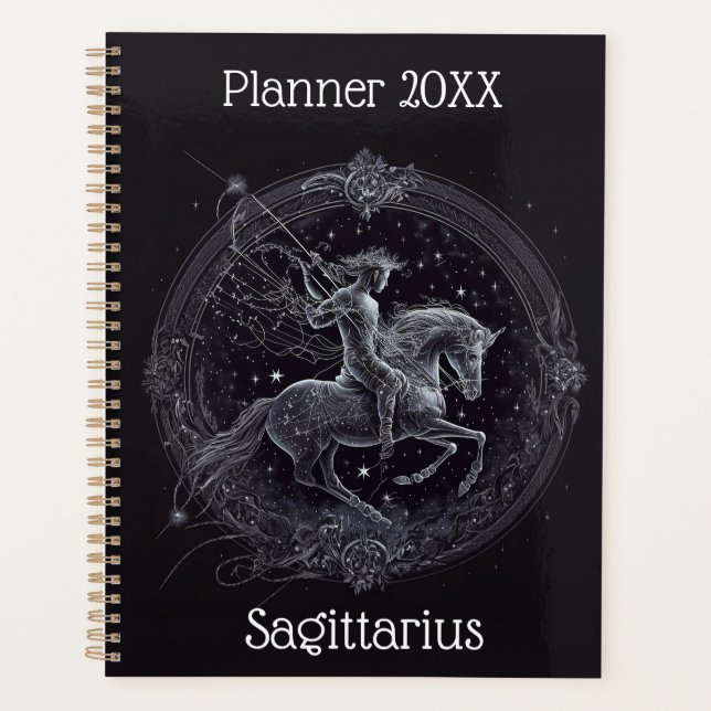 Agenda Sagittarius Zodiac Planner (Anverso)