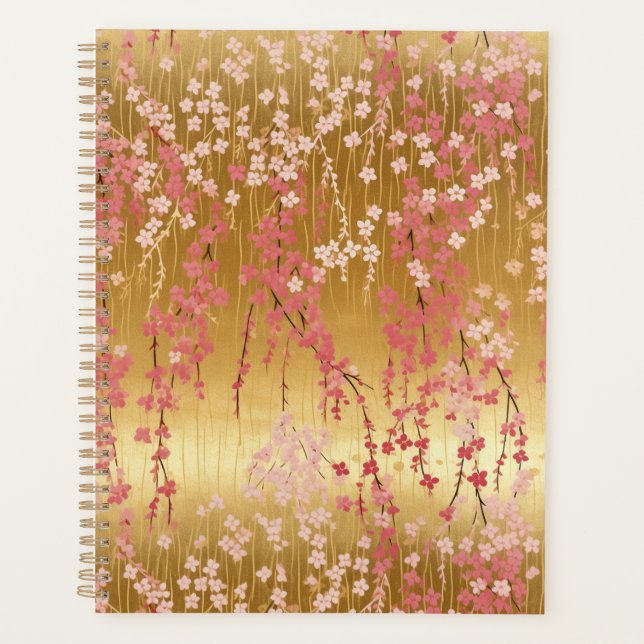 Agenda Sakura Chiyogami Planner (Anverso)