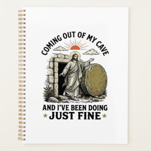 Agenda Saliendo de mi cueva Camiseta de Resurrección Cris
