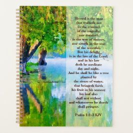 Agenda Salmo1:1-3 Bendito es el hombre cristiano