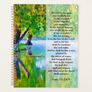 Agenda Salmo1:1-3 Bendito es el hombre cristiano