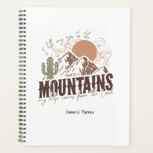 Agenda Salmo 121 Cristiano Personalizado