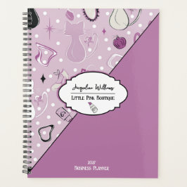 Agenda Salón morado de chica de mediados de siglo
