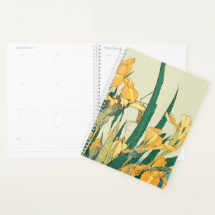 Agenda Saltamontes Hokusai y el iris Japón