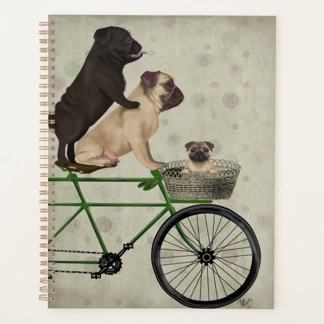 Agenda Saltos en bicicleta (Anverso)