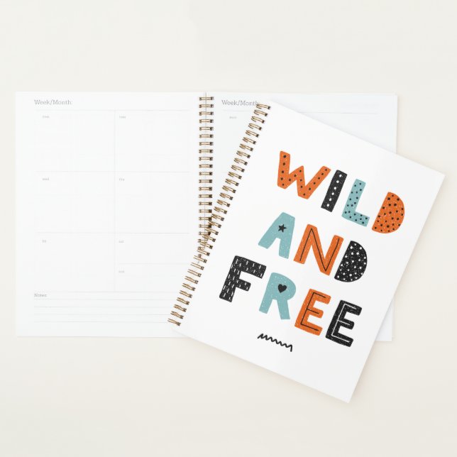 Agenda Salvaje y libre | Cartas de Doodle (Demostración)