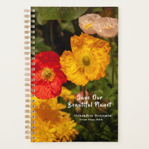 Agenda Salvemos Nuestras Hermosas Flores Brillantes De Pl