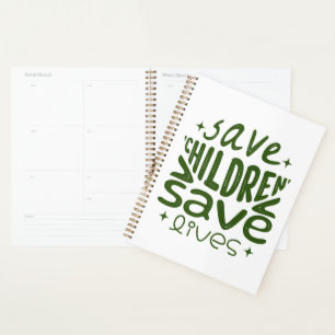 Agenda Salven a los niños, salven vidas y favorecen a las
