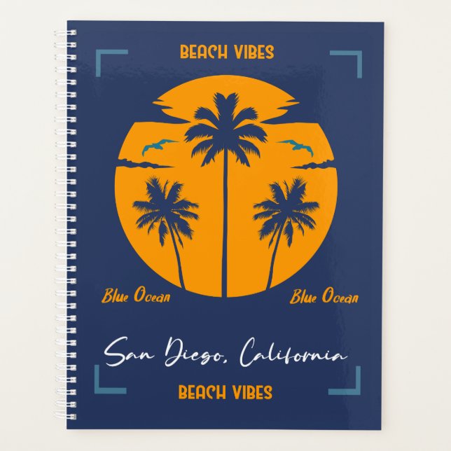 Agenda San Diego, California (Anverso)