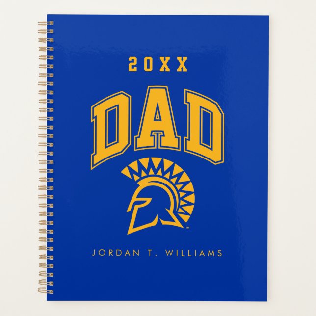 Agenda San Jose State Spartans Dad (Anverso)