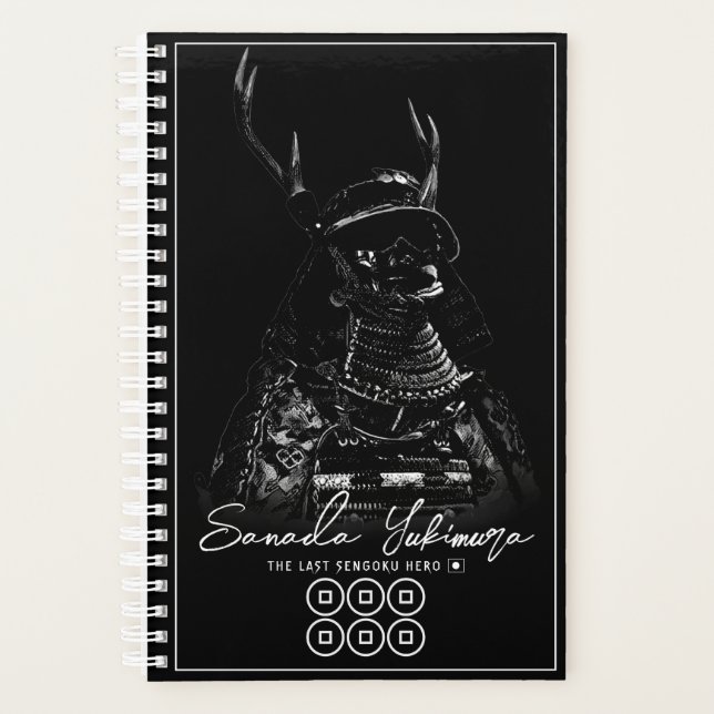Agenda SANADA YUKIMURA (Dark ver.) プランナー手帳 (Anverso)