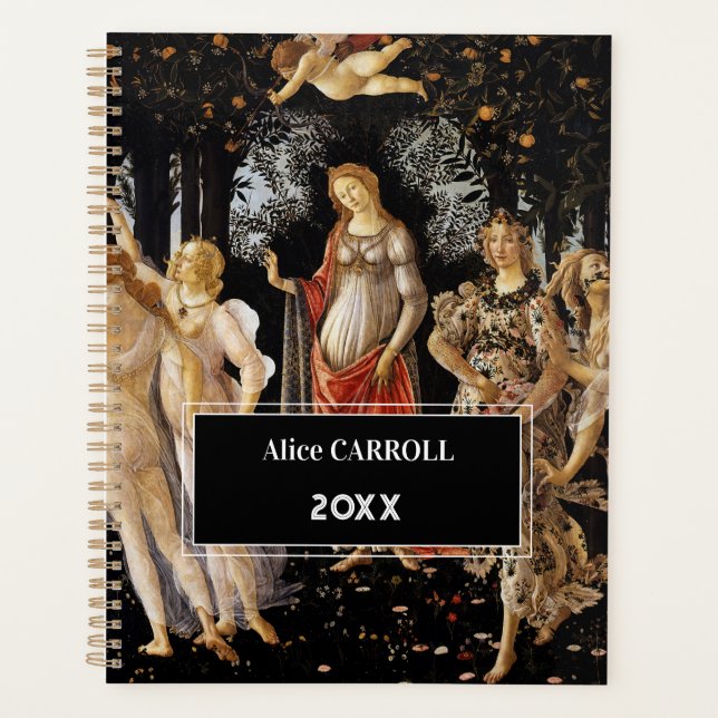 Agenda Sandro Botticelli - La Primavera (Anverso)