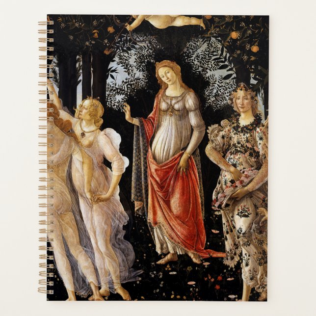 Agenda Sandro Botticelli - La Primavera (Anverso)