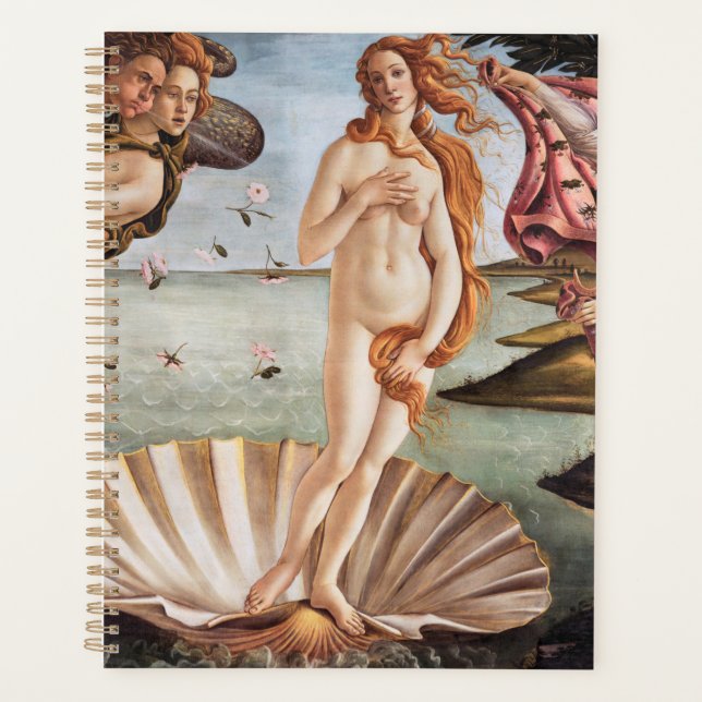 Agenda Sandro Botticelli - Nacimiento de Venus (Anverso)