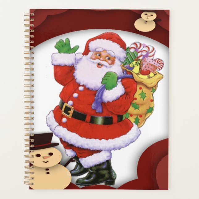 Agenda Santa Claus (Anverso)