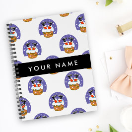 Agenda Santa Claus En Chimney, Nieve, Navidades, Año Nuev