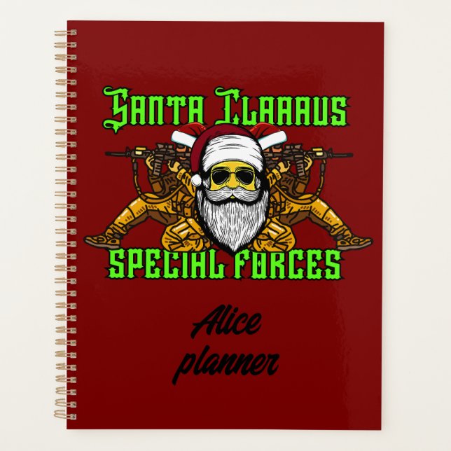 Agenda Santa, fuerzas especiales, ejército (Anverso)