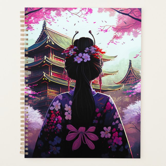 Agenda Sari Kirschblüten - Planer (Anverso)