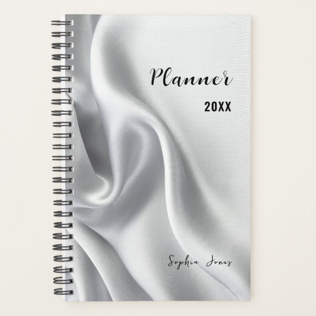 Agenda Satin blanco (Anverso)