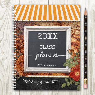 Agenda Scrapbook Creative Teacher Art Planner