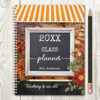 Agenda Scrapbook Creative Teacher Art Planner