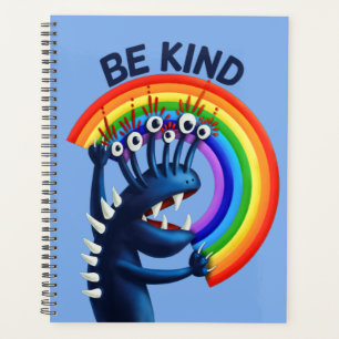 Agenda Sé amable - Carácter lindo Mensaje positivo arcoir