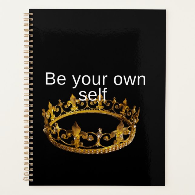 Agenda Sé tu propio ser (Anverso)