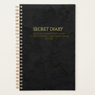 Agenda Secret Diary  My Secret Manifestation Diary 90 Day