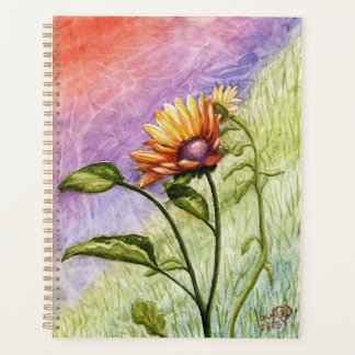 Agenda Secretos de Girasol al Atardecer