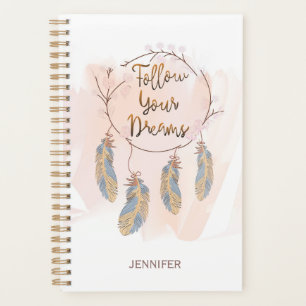 Agenda Seguir su nombre personalizado Dreamcatcher