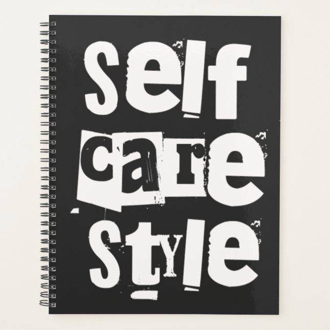 Agenda Selfcare style, mental health positivity (Anverso)