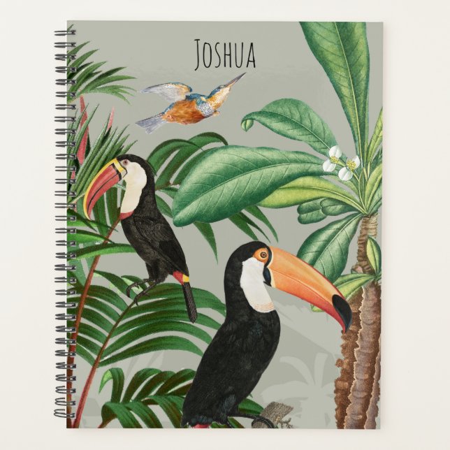 Agenda Selva tropical acuática y aves turcas (Anverso)