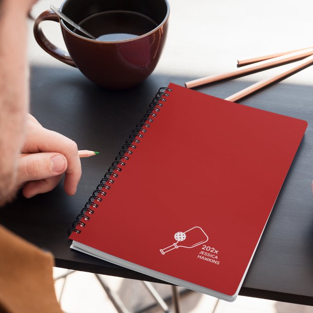 Agenda Semana Personal de Crimson Red Pickleball (Subido por el creador)