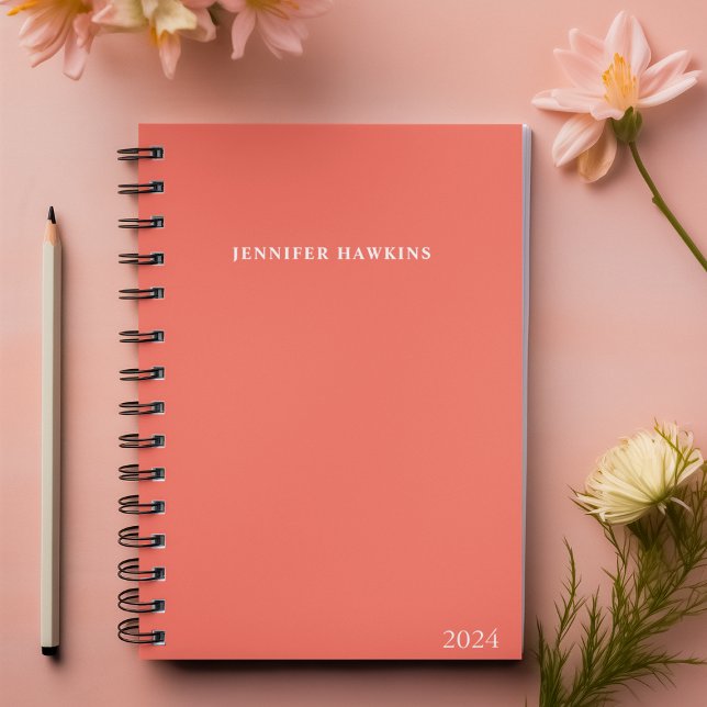 Agenda Semana personal limpia y simple de la chica rosa (Subido por el creador)