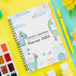 Agenda Semana y mes de los dinosaurios verdes