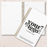 Agenda Semana y mes de promoción del logotipo de la empre<br><div class="desc">Planificador mensual y semanal de promoción del logotipo de la empresa personalizado</div>