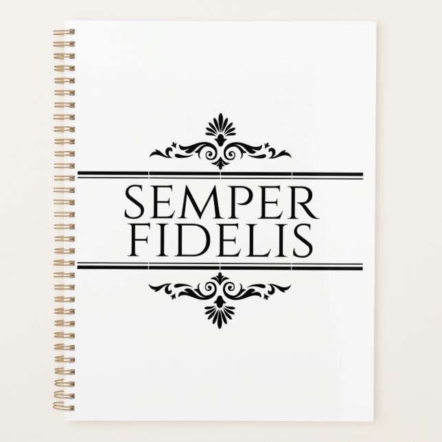 Agenda Semper Fidelis (Anverso)