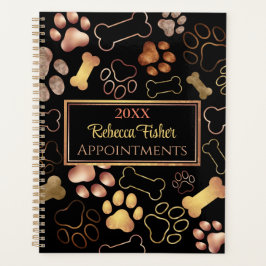 Agenda Sentado Mascota de época, Caminando Perro, Crecer,