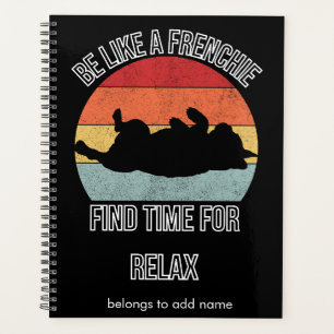 Agenda Ser como Frenchi encontrar tiempo para relajar a l
