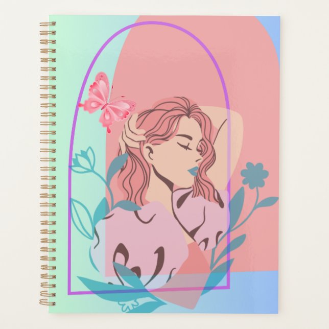 Agenda Ser mujer ilustracion (Anverso)
