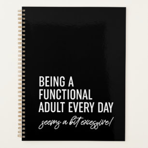 Agenda Ser un adulto funcional todos los días