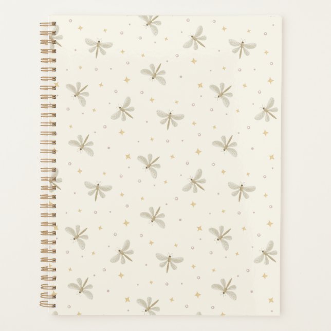 Agenda Serene Dragonflies Planner (Anverso)
