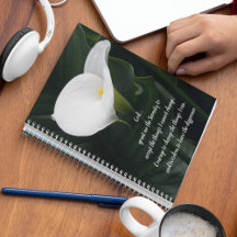 Serenity Prayer Calla Lily Floral