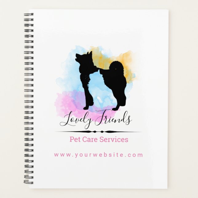 Agenda Servicios de cuidado de mascotas/ Servicios de sen (Anverso)