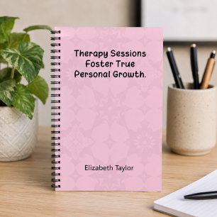 Agenda Sesiones de Terapia: Abraza el Viaje de Crecimient