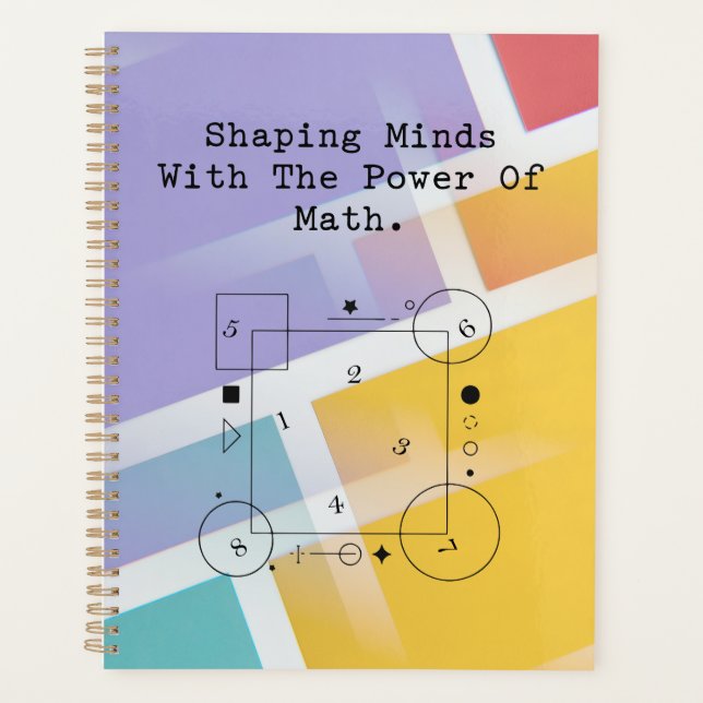 Agenda Shaping Minds Math Power | Inspiring Education (Anverso)