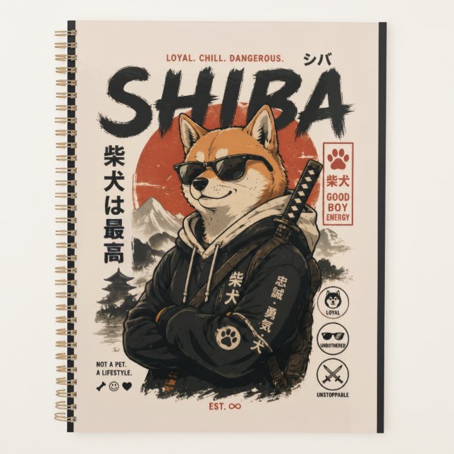 AGENDA SHIBA EL PROTECTOR (Anverso)