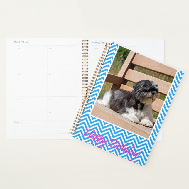 Agenda Shih Tzu Dog Happy Birday (Demostración)